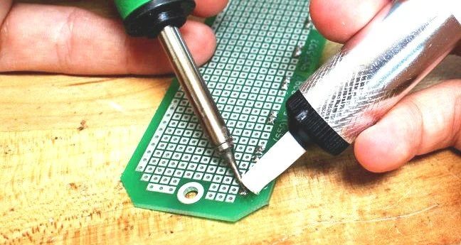 How to Use a Desoldering Pump