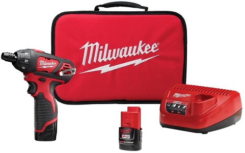 Milwaukee Cordless Screwdriver M12 12-Volt Kit