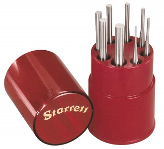 Starrett Drive Pin Punch Set